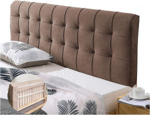 Подушка-подголовник LIANGJUN для кровати без изголовья, подушка для чтения с обивкой для поясницы, наполнитель из губки, моющаяся ткань, 6 цветов, 7 размеров CHIAPERINI, Brown