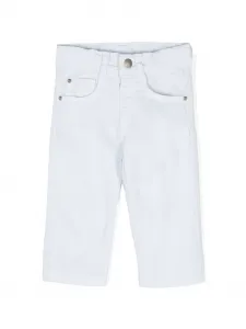 Брюки с вышитым логотипом Patachou, синий