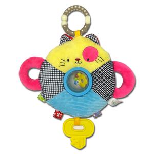 Детская коляска с подвесным плюшевым кулоном в виде куклы с колокольчиком, высота 31 см BABYFANS