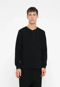 Рубашка-Поло с длинными рукавами Gap, True Black