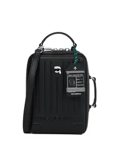 Сумка через плечо K/Ikon Suitcase Karl Lagerfeld, черный