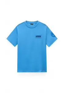 Футболка с принтом амундсена Napapijri, Blue Jasper Ba