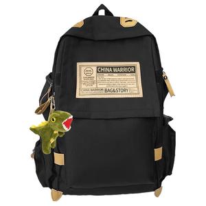 WARRIOR Нейлоновый рюкзак для тубы унисекс черно-белый, Black[Dinosaur Pendant]