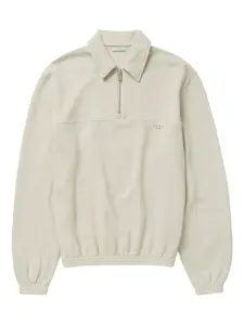 Толстовка с застежкой-молнией на половину длины 1989 STUDIO, нейтральный