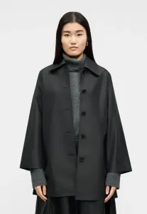 Короткое дождевое короткое пальто Studio Id, Black