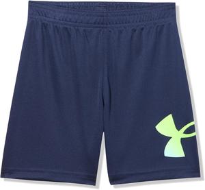 Детские шорты Under Armour Prototype, эластичный пояс, мягкие и удобные., Gradient Striker Short, Midnight Navy