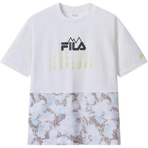 Футболка для младших школьников FILA KIDS, белый