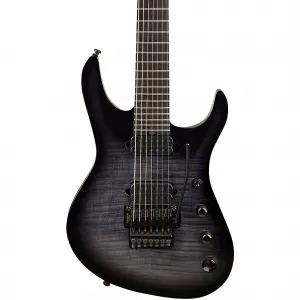 Электрогитара Jackson Pro Plus Series Chris Broderick Signature Soloist 7 с 7 струнами - Прозрачный черный