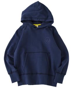 Детская толстовка с капюшоном JJ CAMP/из 100% хлопка с крупным силуэтом Robe, цвет Yozora