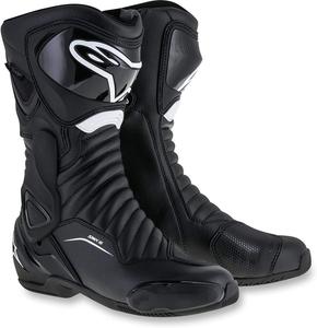Мотоциклетные ботинки smx-6 v2 drystar, всепогодная водонепроницаемая туристическая экипировка, улучшенная вентиляция и защита, сертифицированная по стандарту ce, прочная конструкция для туристической и спортивной езды, размер 43 Alpinestars, Black