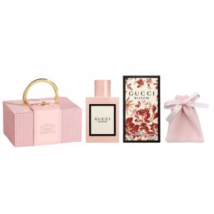 Наборы духов для женщин Gucci, hua yue women's classic 50ml+cherry blossom розовый perfume bag