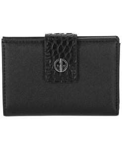 Индексаторный кошелек с рамкой Giani Bernini, черный