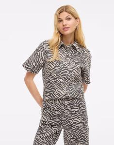 Рубашка Vila Denim цвета березы