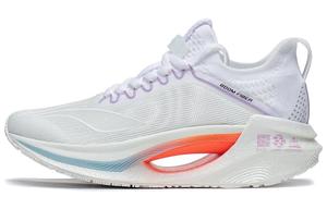 Кроссовки женские Jueying Essential Running Shoes Low-top Белый/синий/оранжевый/фиолетовый Lining