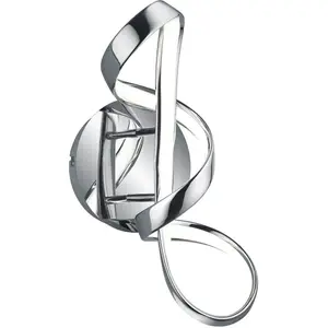 Настенный светильник REALITY Leuchten LED Perugia LED-панель 1 шт. Нейтральный белый, декоративный настенный и потолочный светильник, диммируемый, нейтральный белый 4000K, 2400 люмен Reality Leuchten, хром