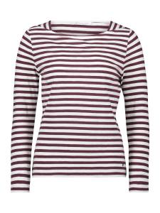 Рубашка Betty & Co, бордовый/белый