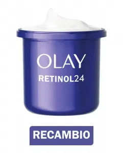 Ночной увлажняющий крем для лица, сменный, с витамином Е, антиоксидантом, ретинолом, 24 Well-aging, 50 мл Olay