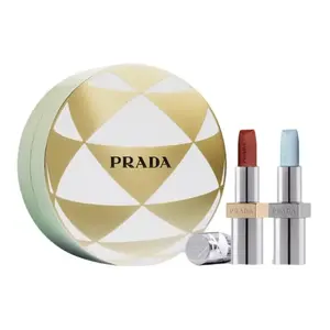 Ограниченный набор помады Lipstick Gift Box Complexion Correcting Skin Tone 3,8 г*2 бальзам для губ PRADA