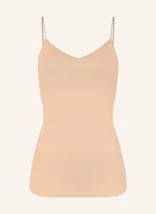 Бюстгальтер-рубашка хлопок бесшовный Hanro, бежевый