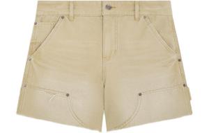 Джинсовые шорты SS24 женские бежевые WE11DONE