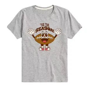 Футболка с футбольной графикой для мальчиков 8-20 лет Licensed Character, серый