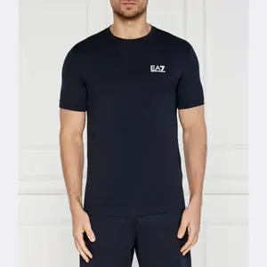 Футболка стандартного кроя Ea7, синий