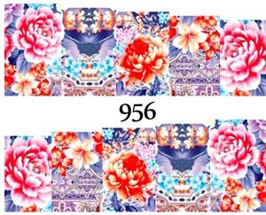 Водные наклейки для ногтей - №956, Raisin