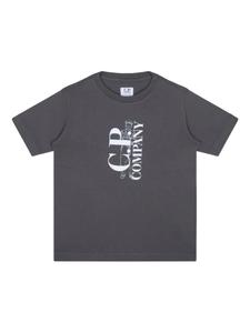 Футболка с логотипом CP Company Kids C.P. Company Kids, серый
