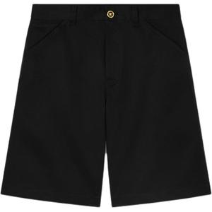 Шорты Logo patch длиной до колена VERSACE, черный