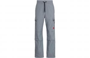 Прямые карго-брюки HUGO BOSS, серый