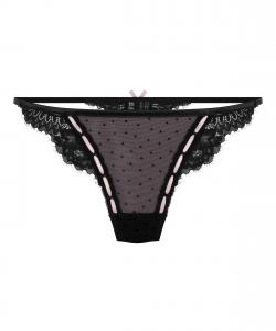 Hunkemöller Стринги 'Dorothy' в черном цвете