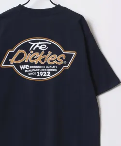 Мужская футболка Dickies с коротким рукавом, на заказ, свободного кроя, унисекс.