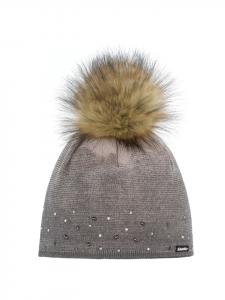 Шапка Eisbär Mütze Dip Dye Lux Crystal, коричневый