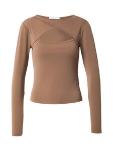 ABOUT YOU Лонгслив 'Loryn' в цвете Caramel