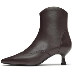 Joypeace Женские ботильоны First Ankle Boots, абрикос/бордовый