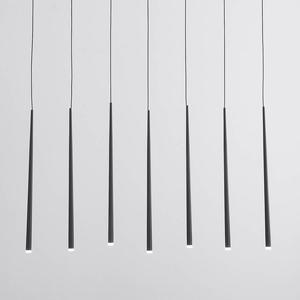 Подвесной светильник Nova Luce Giono Typ A, алюминий - 7-пламенный