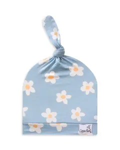 Шапочка Della с пучком, 0-4 месяца Copper Pearl, синий
