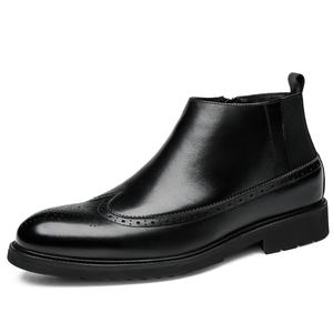 Ботинки Челси мужские черный Fapai