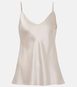 Шелковый топ Clea Joseph, Rose