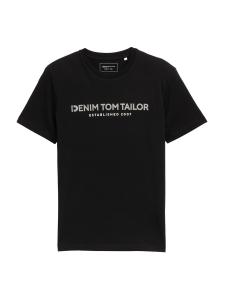 Рубашка TOM TAILOR DENIM, черный