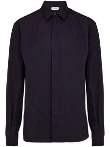 Рубашка с монограммой Ferragamo, синий