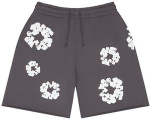 Джинсовые шорты Denim Tears Cotton Wreath Sweatshorts, серый