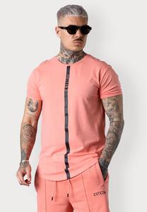 Футболка с принтом ESTEEM, коралловый