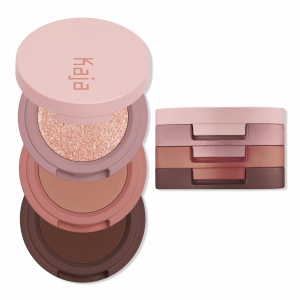 Набор из трех теней для век Beauty Bento Stacked Eyeshadow Trio Kaja, Chocolate Dahlia (rich mocha tones)