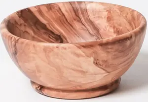 Ваза для фруктов BERARD FRANCE 1892, 1 предмет, изготовлена ​​из оливкового дерева, оливковое дерево из сертифицированного лесного хозяйства, каждое изделие уникально Ø 11 см, цвет holzfarben