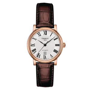 Женские автоматические часы Tissot T-Classic 30 мм, коричневый