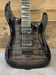 Гитара Jackson JS Series Dinky Arch Top JS32Q DKA HT - Прозрачный черный градиент