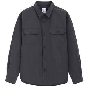Мужская рубашка GAP, серый черный