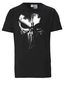 Классическая футболка LOGOSHIRT Shirt Marvel - Punisher Techno Skull, черный