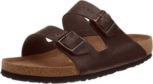 Сандалии Birkenstock Arizona Birko-Flor, темно-коричневый